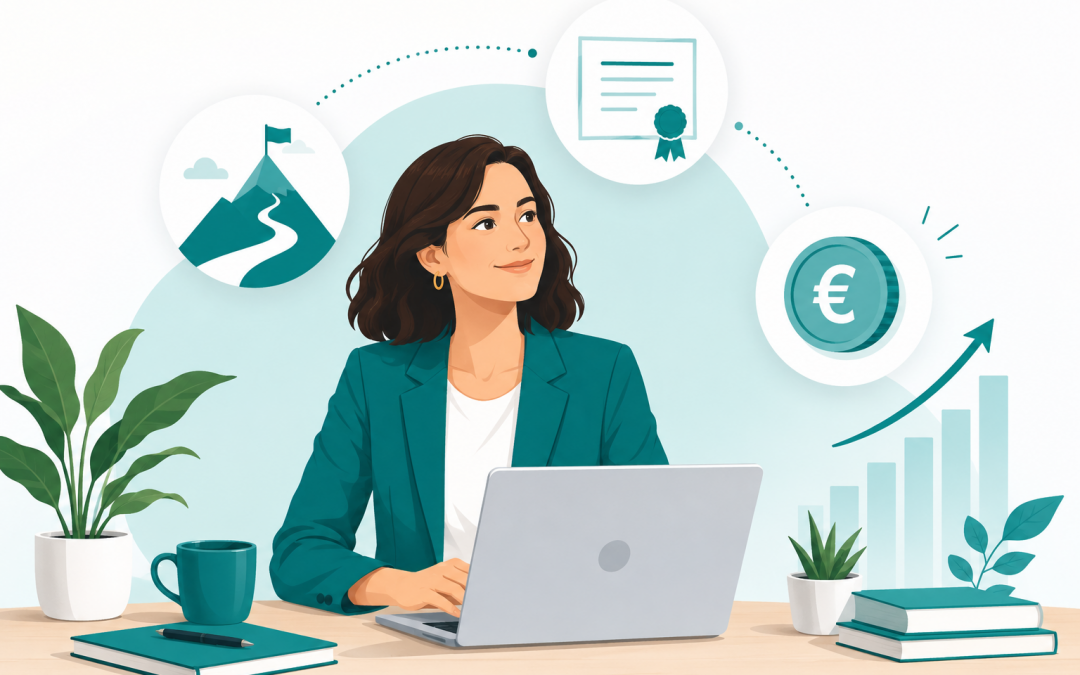 Professionnel finançant son bilan de compétences avec le CPF